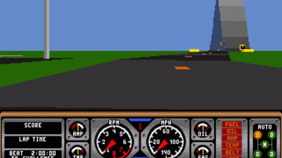 Screenshot Hard Drivin' 1