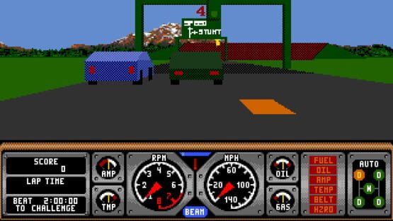 Screenshot Hard Drivin' 2