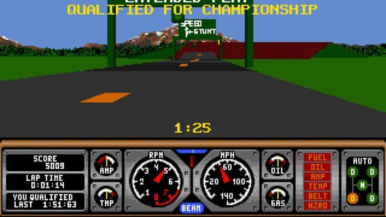 Screenshot Hard Drivin' 3