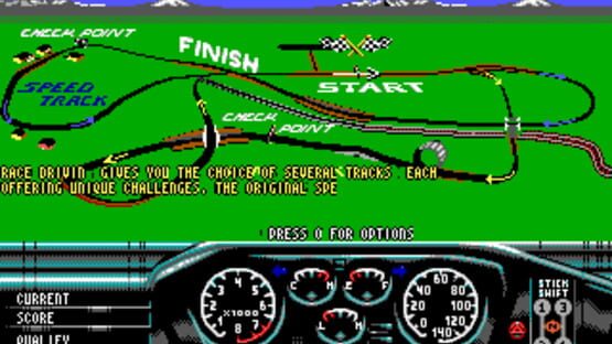 Screenshot Race Drivin' 1