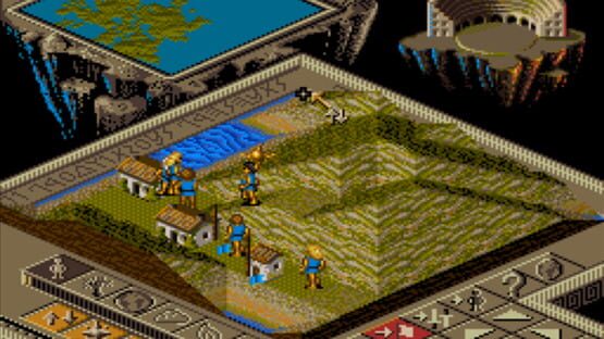 Screenshot Populous II: Trials of the Olympian Gods 1