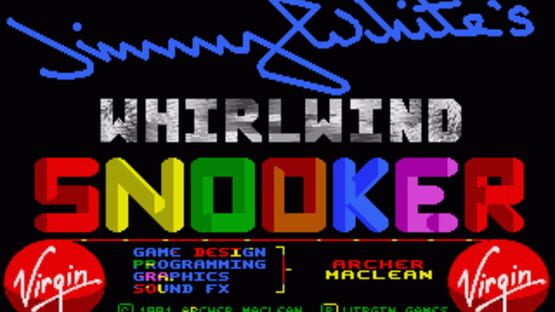 Screenshot Jimmy White's 'Whirlwind' Snooker 2