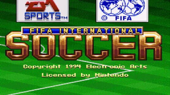Screenshot FIFA International Soccer 3
