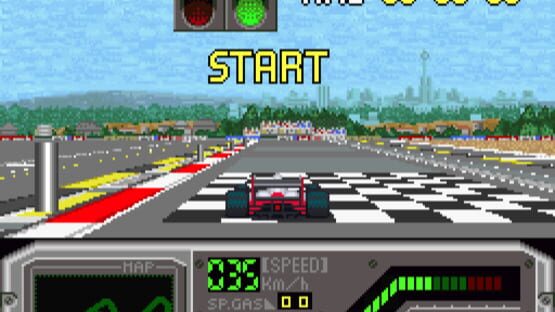 Screenshot Aguri Suzuki F-1 Super Driving 2