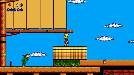 Screenshot The Simpsons: Bart vs. the World 1