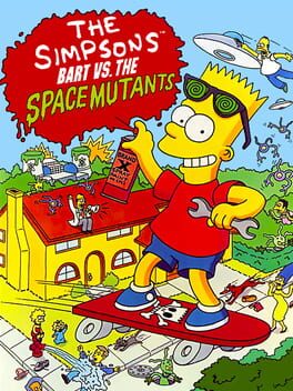 Cover The Simpsons: Bart vs. The Space Mutants