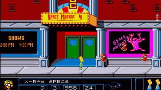 Screenshot The Simpsons: Bart vs. The Space Mutants 2