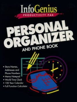 Cover Personal Organizer and Phone Book
