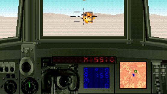 Screenshot Garry Kitchen's Super Battletank: War in the Gulf 1