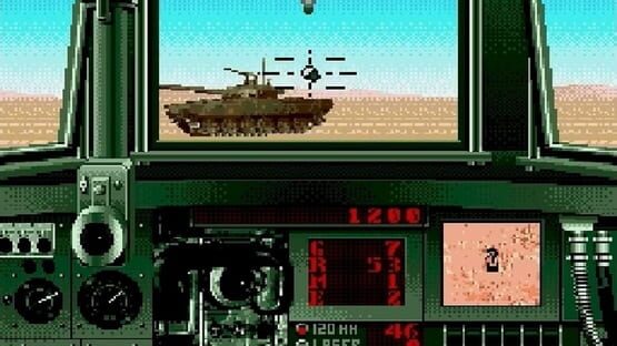 Screenshot Garry Kitchen's Super Battletank: War in the Gulf 2