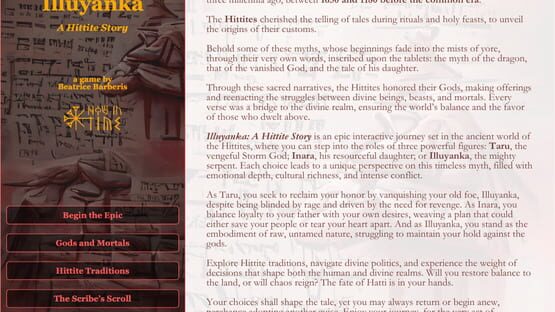 Screenshot Illuyanka: A Hittite Story 1