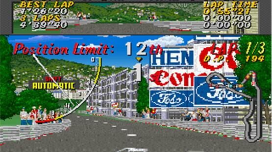 Screenshot Super Monaco GP 1