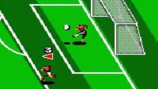Screenshot Tengen World Cup Soccer 1