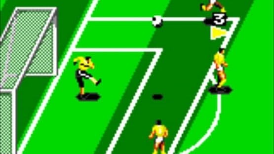 Screenshot Tengen World Cup Soccer 2