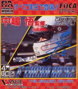 Cover Nakajima Satoru: F-1 Hero GB '92 - The Graded Driver