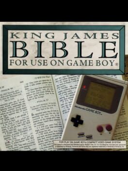 Cover King James Bible for Use on Game Boy