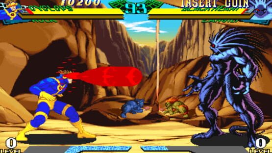Screenshot Marvel Super Heroes vs. Street Fighter 1