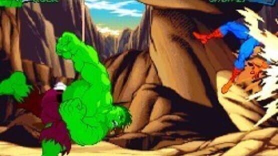 Screenshot Marvel Super Heroes vs. Street Fighter 3