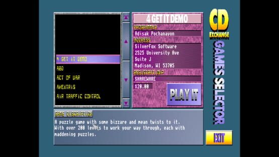 Screenshot CD Exchange Volume 1 1
