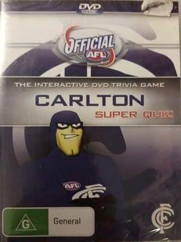 Cover Official AFL: The Interactive DVD Trivia Game - Carlton Super Quiz