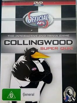 Cover Official AFL: The Interactive DVD Trivia Game - Collingwood Super Quiz