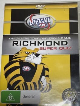 Cover Official AFL: The Interactive DVD Trivia Game - Richmond Super Quiz