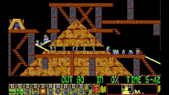 Screenshot Lemmings 2