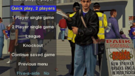 Screenshot Complete Onside Soccer 1