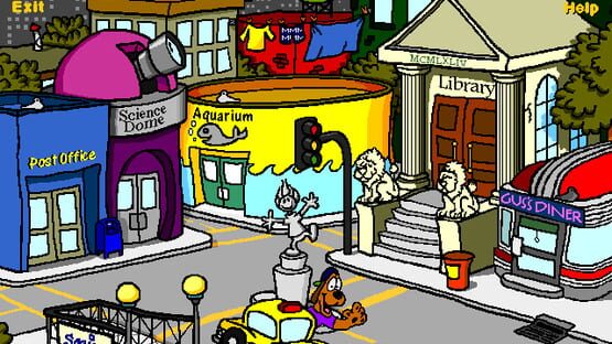 Screenshot Gus Goes to Cyberopolis 1