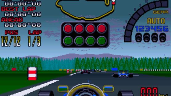 Screenshot Nigel Mansell's World Championship Racing 1