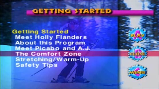 Screenshot ESPN Let's Go Skiing 3
