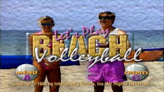 Screenshot ESPN Let's Play Beach Volleyball 1