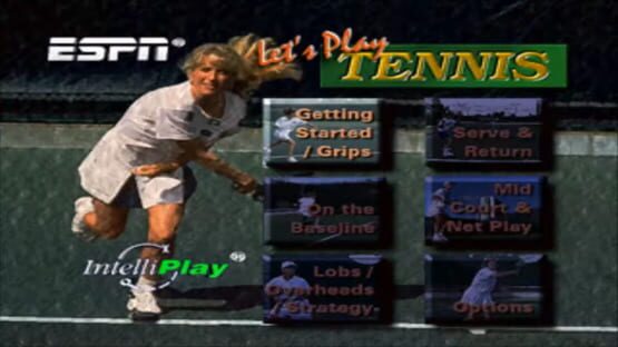 Screenshot ESPN Let's Play Tennis 2