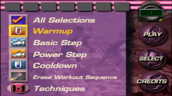 Screenshot ESPN Step Aerobics 1
