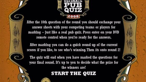 Screenshot All New Ultimate Pub Quiz 2008 3