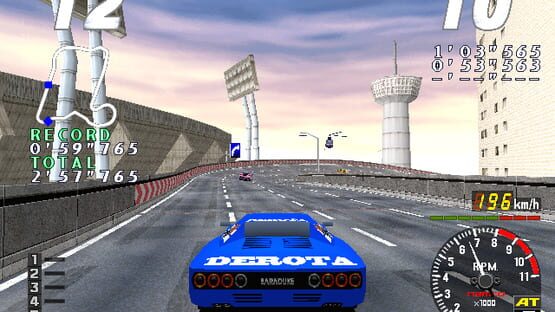 Screenshot Rave Racer 1