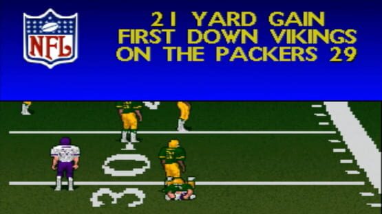 Screenshot Troy Aikman NFL Football 2