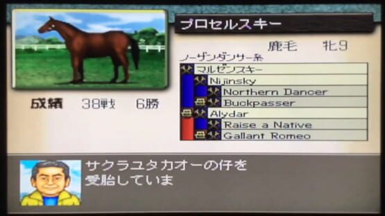 Screenshot Derby Stallion 64 3