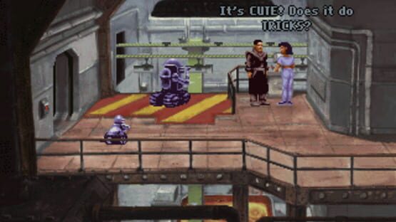 Screenshot Beneath a Steel Sky 1