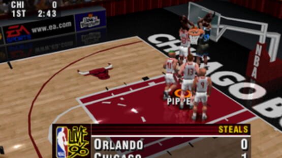 Screenshot NBA Live 96 3