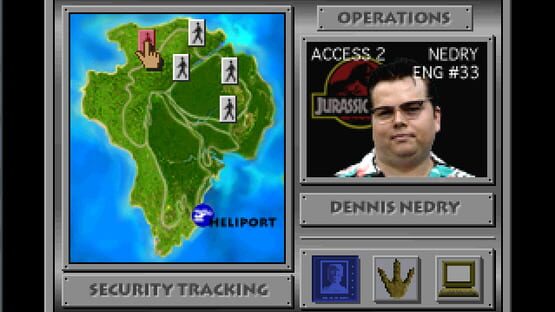 Screenshot Jurassic Park Interactive 1