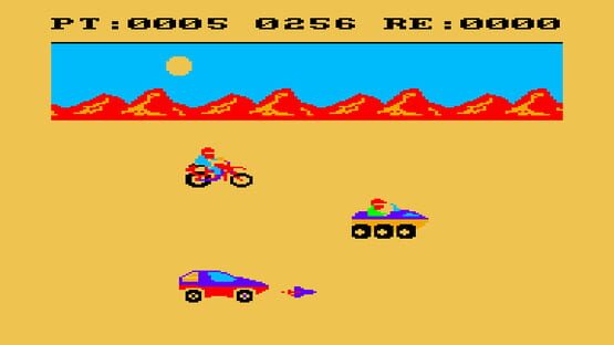 Screenshot Juegue Con Su Amstrad 01: Kart 3000 1