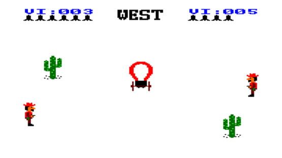 Screenshot Juegue Con Su Amstrad 02: West 1