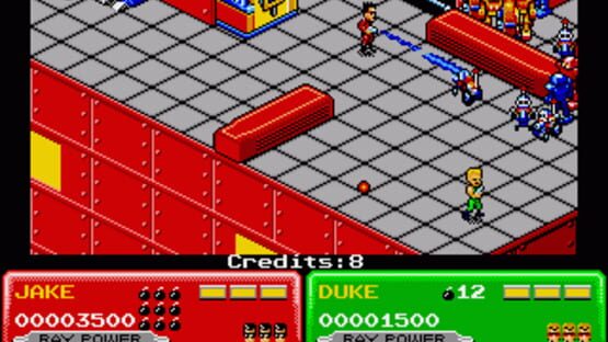 Screenshot Escape from the Planet of the Robot Monsters 1
