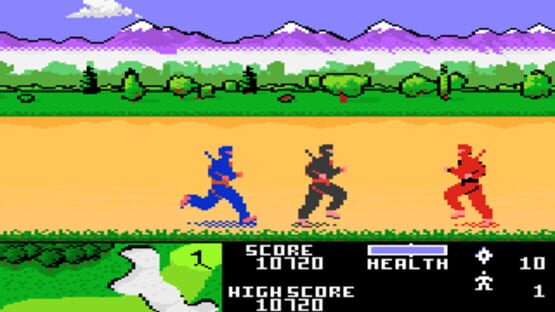 Screenshot Ninja Golf 1