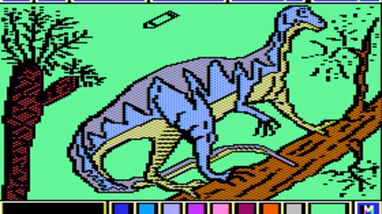 Screenshot Electric Crayon Deluxe: Dinosaurs Are Forever 1