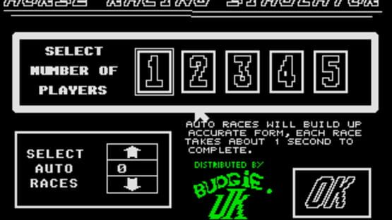 Screenshot Horse Racing Simulator 1