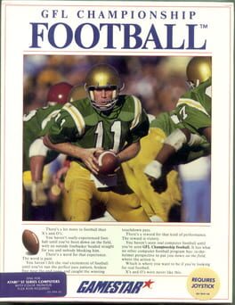 Cover GFL Championship Football