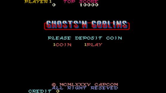 Screenshot Ghosts 'n Goblins 1