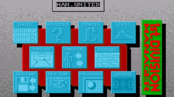 Screenshot 1st Division Manager 2